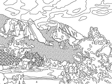 Amazing mountaing pages picture inspirations pin by judy perrault on color for kids free. 2100x1576 Obsession Smoky Mountain Coloring Pages Range ...