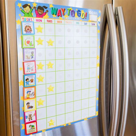 Buy Youngever Reward Chart Responsibility Chart Magnetic Chore Chart
