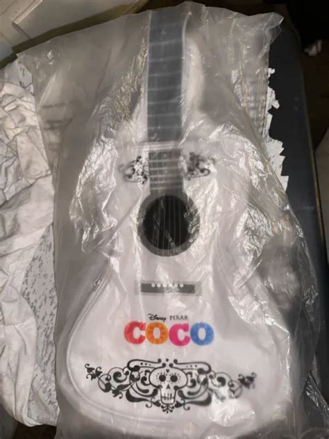 Disney Pixar Coco Movie Backpack White Guitar Sling Rare Promo Piece