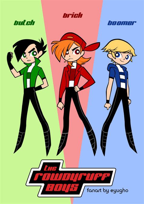 Rowdyruff By Eyugho On Deviantart Rowdyruff Powerpuff Girls D