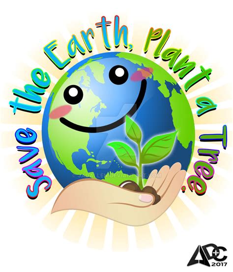 Save The Earth Plant A Tree By Jadallen On Deviantart