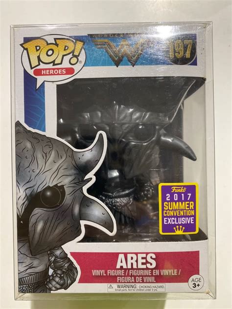 Funko Pop Ares Wonder Woman Sdcc 2017 Exclusive Hobbies And Toys Toys