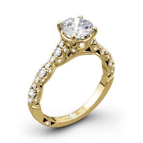 Select your diamond from our extensive online diamond inventory. Tacori HT2558RD Petite Crescent Diamond Engagement Ring - Whiteflash | 4847