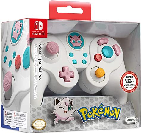 Pdp Wired Fight Pad Pro For Nintento Switch Jiggly Puff Edition 500