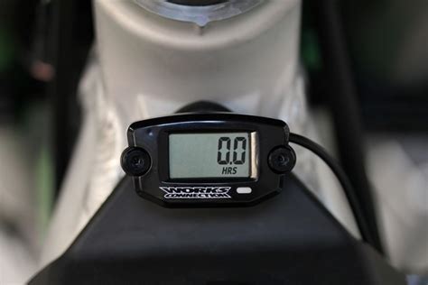 Works Connection Tachhour Meter With Resettable Maintenance Timer