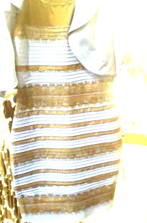 How Can The Dress Optical Illusion Be Accurately Reproduced On Other
