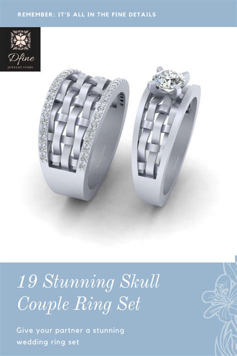 Top 19 Amazing Couple Engagement Ring And Band Set Couple Wedding
