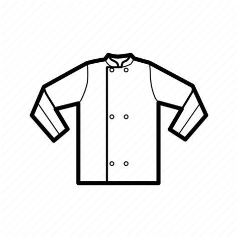 chef s jacket clothes jacket icon download on iconfinder