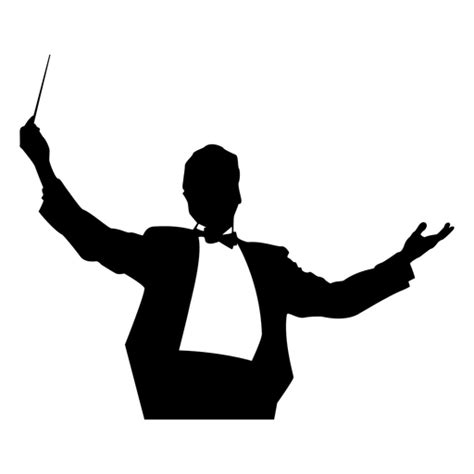 Orchestra Conductor Music Logo Drawing Praise Png Transparent Png