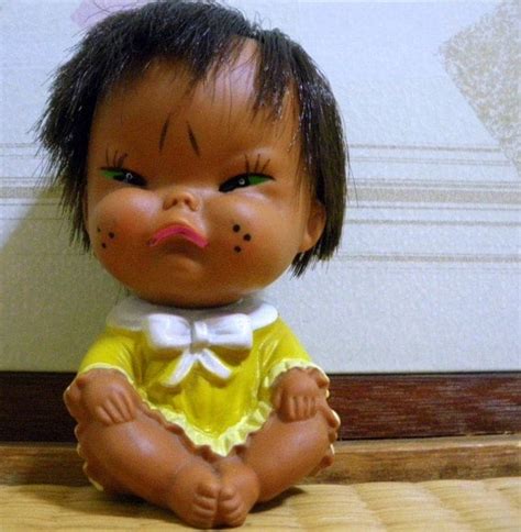Super Sale Ugly 1970s Japanese Baby Doll