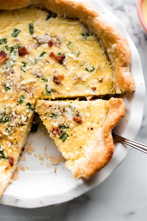 Today On My Blog Everything You Need To Know About Baking The Perfect Quiche Including