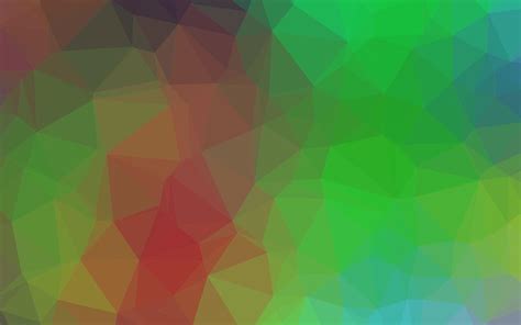 Light Multicolor Rainbow Vector Blurry Triangle Pattern 9913765