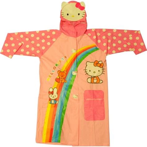 Hello Kitty Rain Coat Hello Kitty Clothes Hello Kitty Bold Fashion