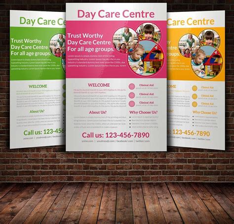 25 Free Daycare Flyer Templates In 2020 Flyer Template Flyer Daycare