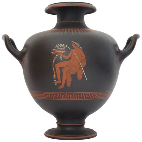 White marble wall and floor tile. Encaustic Painted Basalt Vase, Wedgwood, circa 1800 | Vase ...