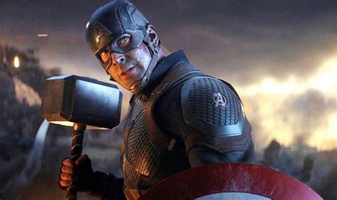 Avengers Endgame Captain America Mjolnir Scene Directly Connects To