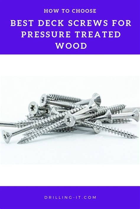 Best Deck Screws For Pressure Treated Wood Updated January 2024
