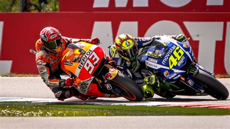 Motogp Rossi Vs Marquez In Epic Assen Battle