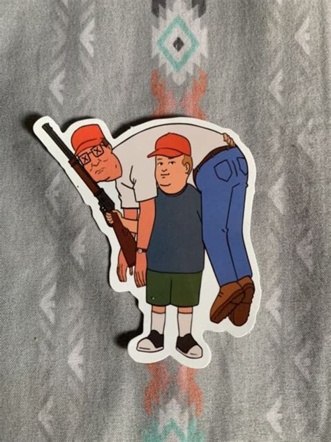 King Of The Hill Sticker Decal Ebay