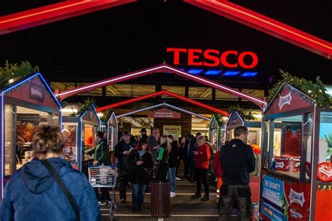 Tesco Takes Its Christmas Market On The Road For Third Year