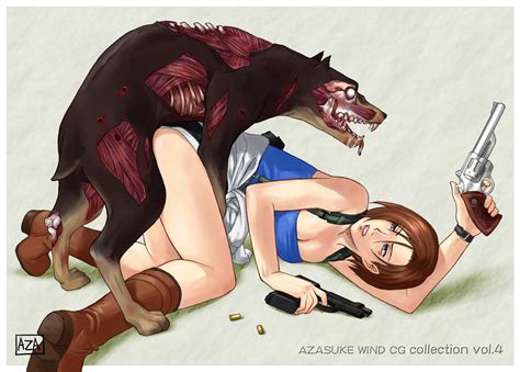 Rule 34 Azasuke Cerberus Resident Evil Female Firearm Gun Handgun