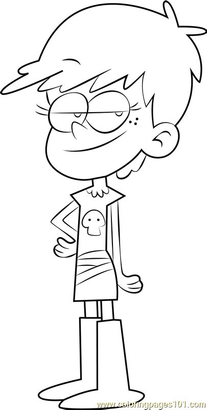 Free Printable Loud House Coloring Pages Lala Cris 1400 The Best Porn