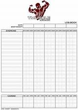 Pictures of Bodybuilding Training Log Book