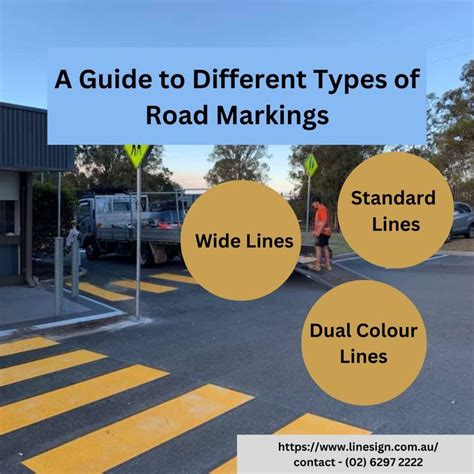 A Guide To Different Types Of Road Markings Road Markings Road