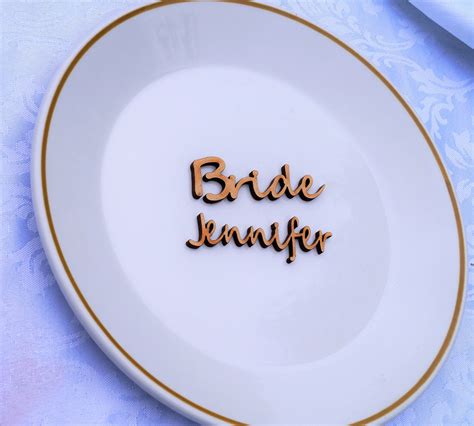 Wooden name place setting, wooden wedding place name, wedding place setting , table setting 