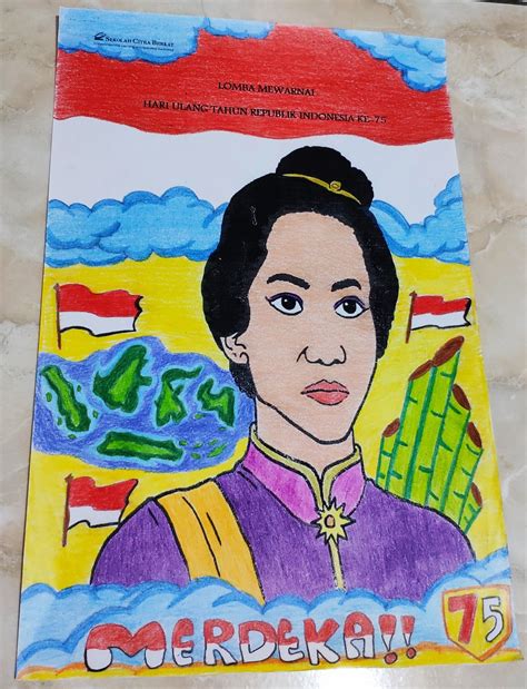 Poster Lukisan Kemerdekaan - Orso Castiglione