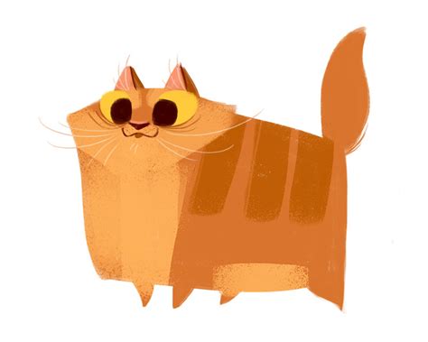 Daily Cat Drawings — 395 Orange Tabby