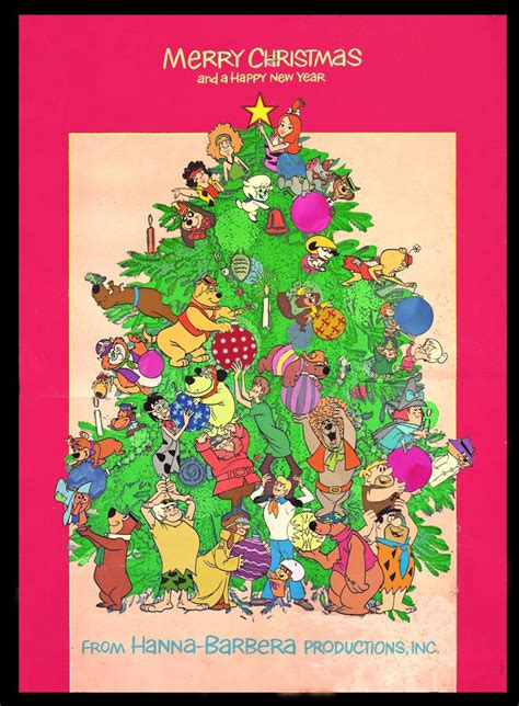 Hanna Barbera Christmas Poster By Slappy427 On Deviantart