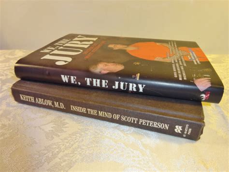 Scott Peterson Book Lot We The Jury Inside The Mind Of Scott Peterson