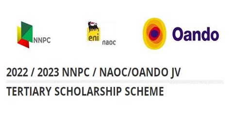 2023 Nnpc Naoc Oando Jv Tertiary Scholarship For Nigerian Students