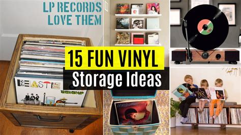 15 Fun Vinyl Record Storage Ideas Youtube