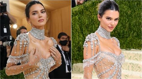 Kendall Jenner Puts A Sexy Spin On My Fair Lady In Sheer Met Gala
