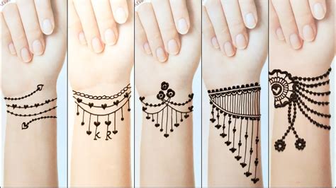 Top More Than 79 Easy Mehndi Tattoo Designs Best Esthdonghoadian