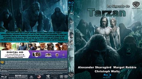 Jaquette Dvd De Tarzan 2016 Custom Blu Ray Cinéma Passion