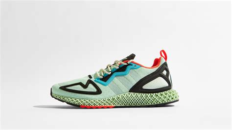 Men's alphaedge 4d wc training shoes. Adidas ZX 2K 4D (Dash Green, Raw Green & Tint)