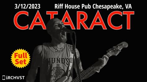 2023 0312 Cataract The Riff House Pub Chesapeake Va Full Set