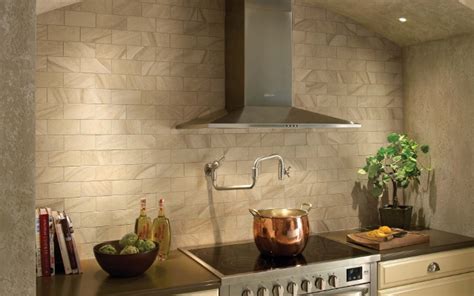 Furnishings, wall color, fabrics—all of these things are temporary. Installing Ceramic Tile Wall for Kitchen Area | Desain ...
