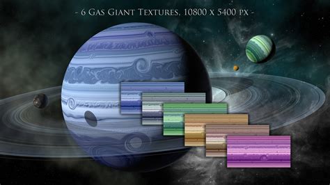 Gas Giant Textures By Dagohbert On Deviantart