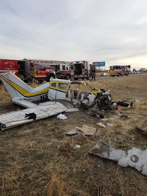 Three Injured In Small Plane Crash On I 15 In Roy Abc4 Utah