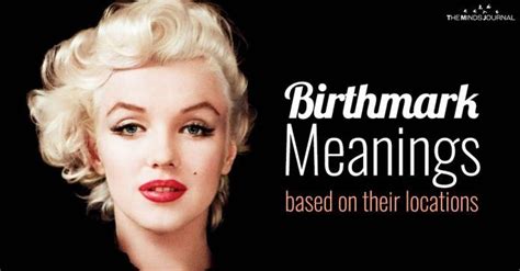 Birthmark Meanings What Does Your Birthmark Say About You Birthmark