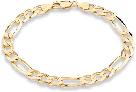 Miabella 18k Gold Over Sterling Silver Italian 7mm Solid