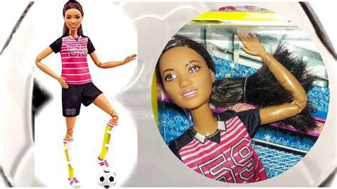Barbie Careers Made To Move Soccer Player Doll Youtube