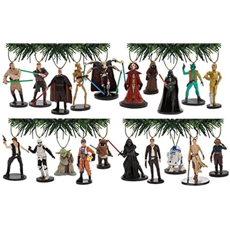 Disneys Star Wars Ultimate Holiday Ornament Set Of 20 Episodes I Vii