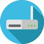 Icon Modem Technology Flat Icons Network Router