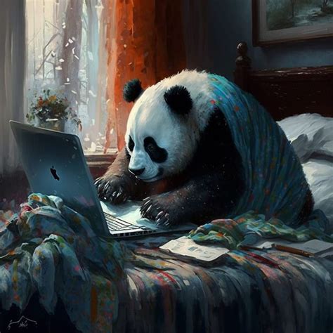 Пин от пользователя Palmtop Panda на доске Panda♡ Рисунки панды
