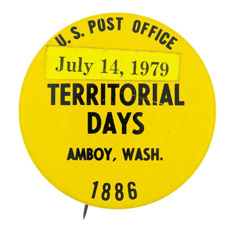 Territorial Days Busy Beaver Button Museum
